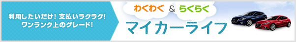 わくわく&らくらく マイカーライフ